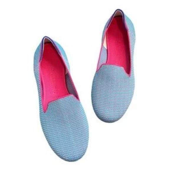 Rothy’s Bluebell Triple Stitch The Loafer SZ 7 - Picture 1 of 11